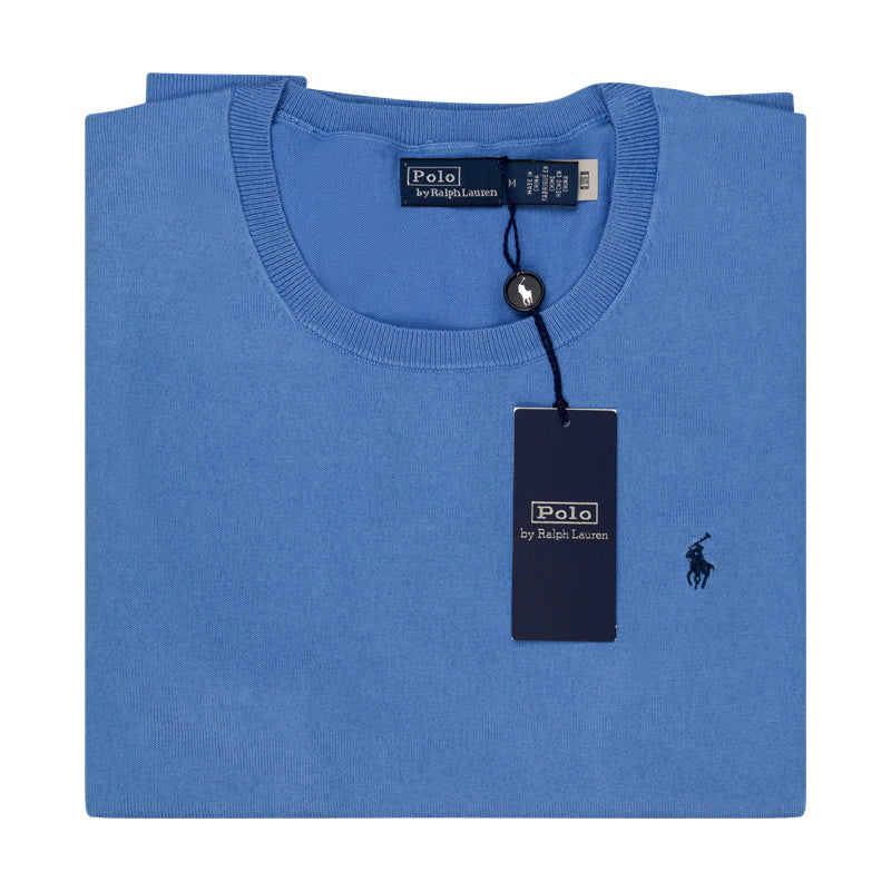 Ralph Lauren Polo Crew Neck T-Shirt Blue Womens