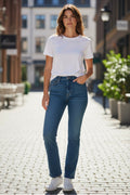 Women’s Wrangler High Rise Bootcut Free to Stretch Blue 2/26