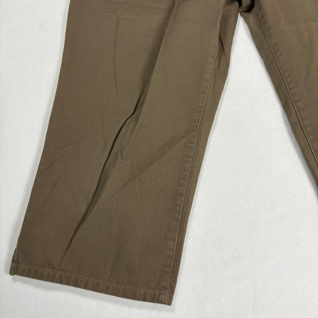 Ralph Lauren Womens Jeans 12 Brown Straight Leg 100% Cotton Vintage Y2K