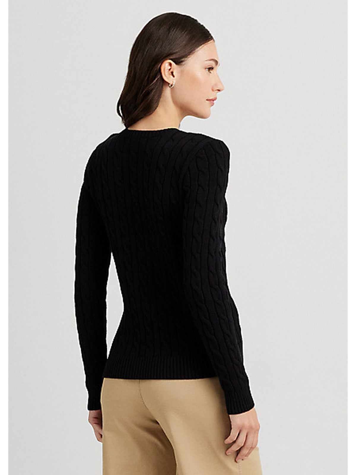 LAUREN RALPH LAUREN Maglia Donna  200932223 001 BLACK
