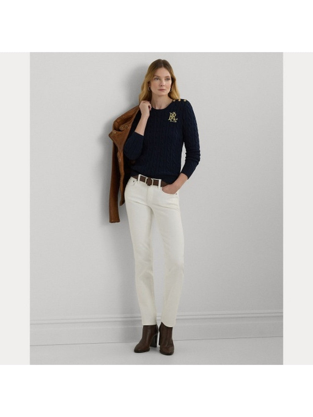 LAUREN RALPH LAUREN Maglia Donna MONTIVA 200932223 003 LAUREN NAVY