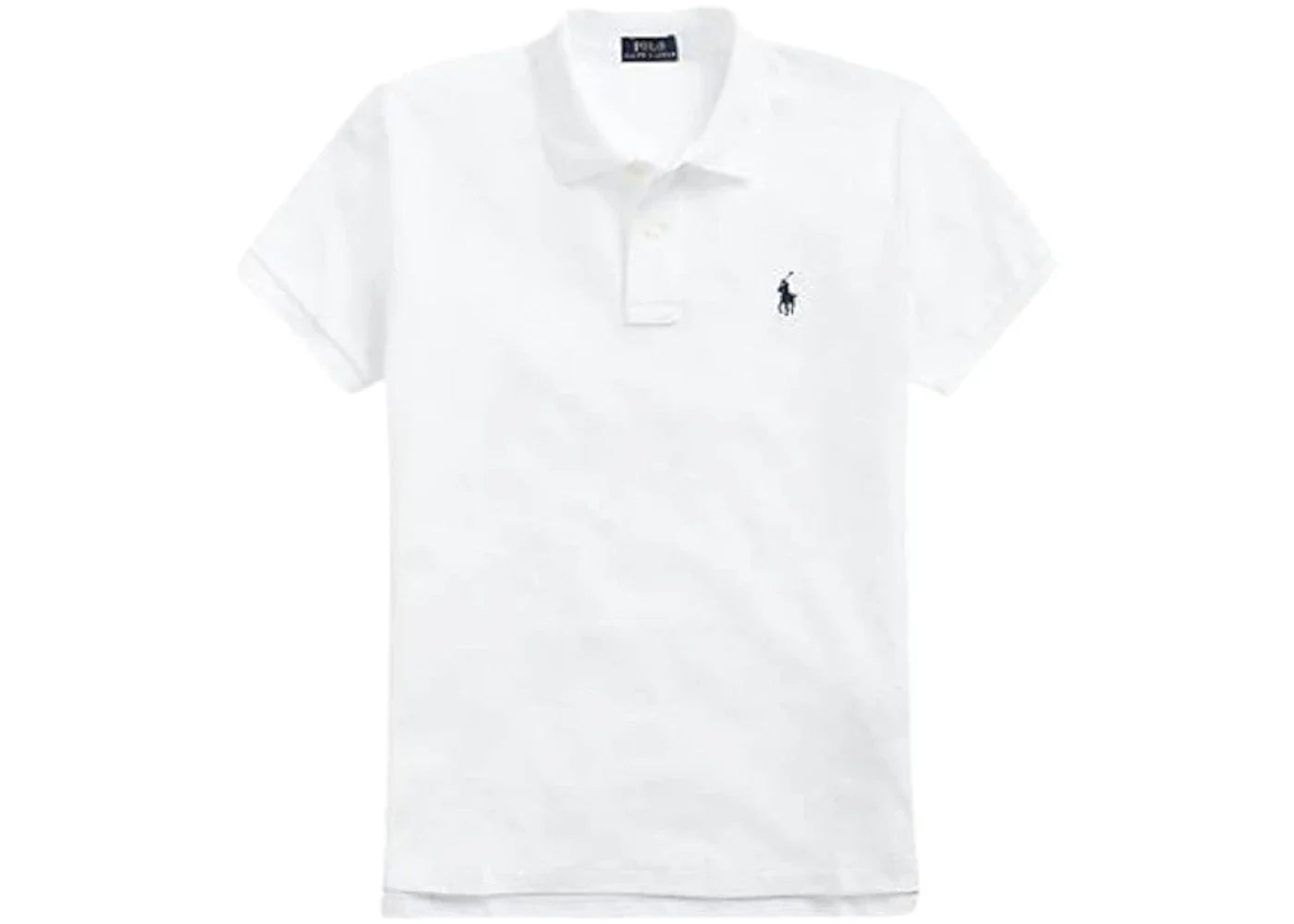 Polo Ralph Lauren Basic Mesh Fit Classic Short Sleeve Knit Shirt White