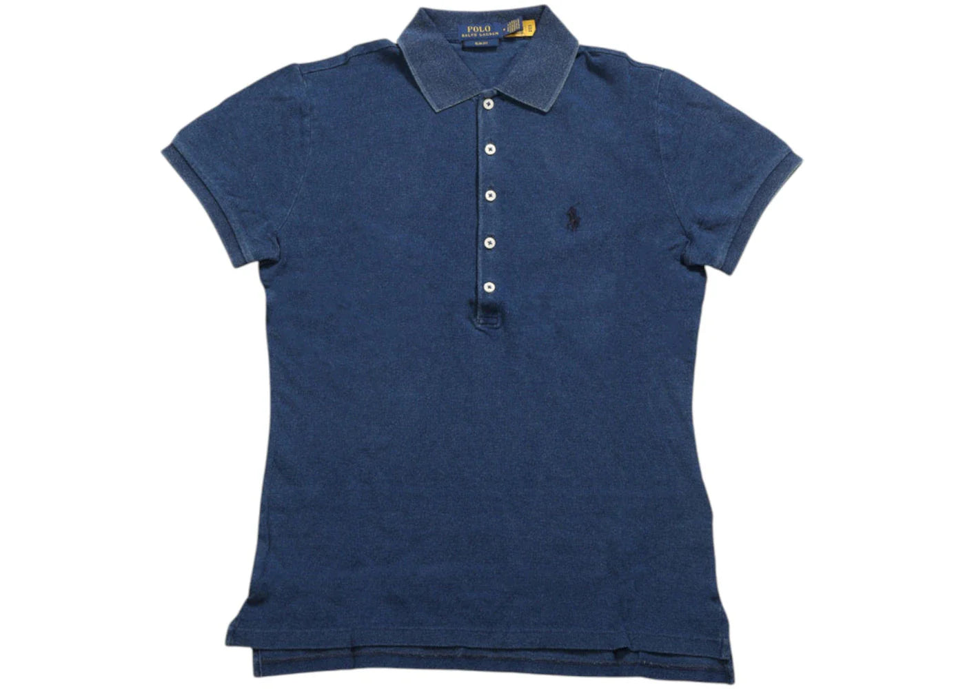 Polo Ralph Lauren Julie Slim SS Polo Shirt Indigo Blu