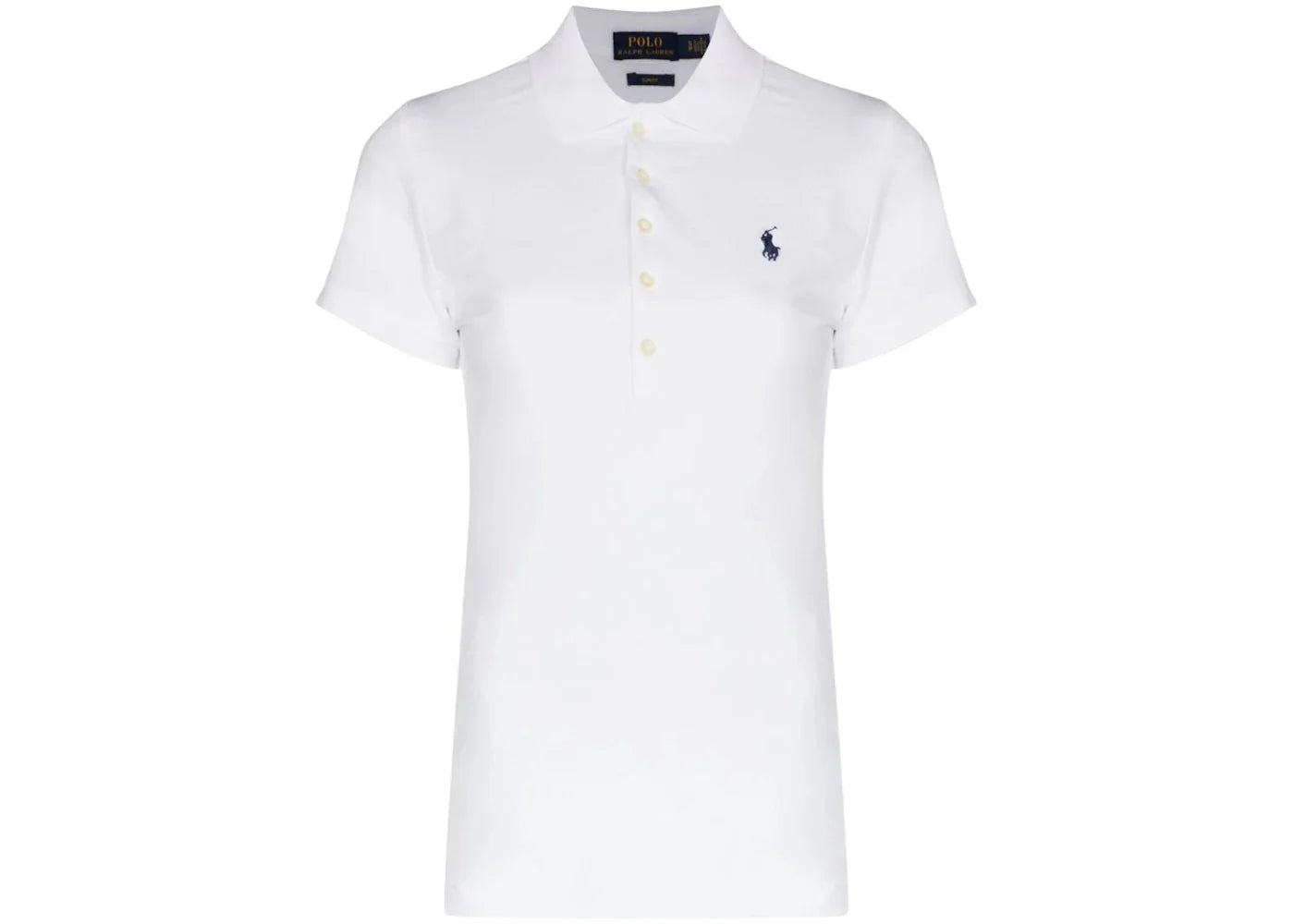 Polo Ralph Lauren Julie Slim SS Polo Shirt White