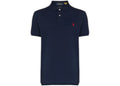 Polo Ralph Lauren Short-Sleeve Slim Fit Mesh Polo Newport Navy
