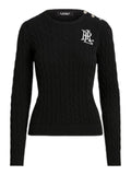 LAUREN RALPH LAUREN Maglia Donna  200932223 001 BLACK