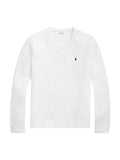POLO RALPH LAUREN T-shirt Uomo L/S CREW-SLEEP-TOP 714844759 004 WHITE
