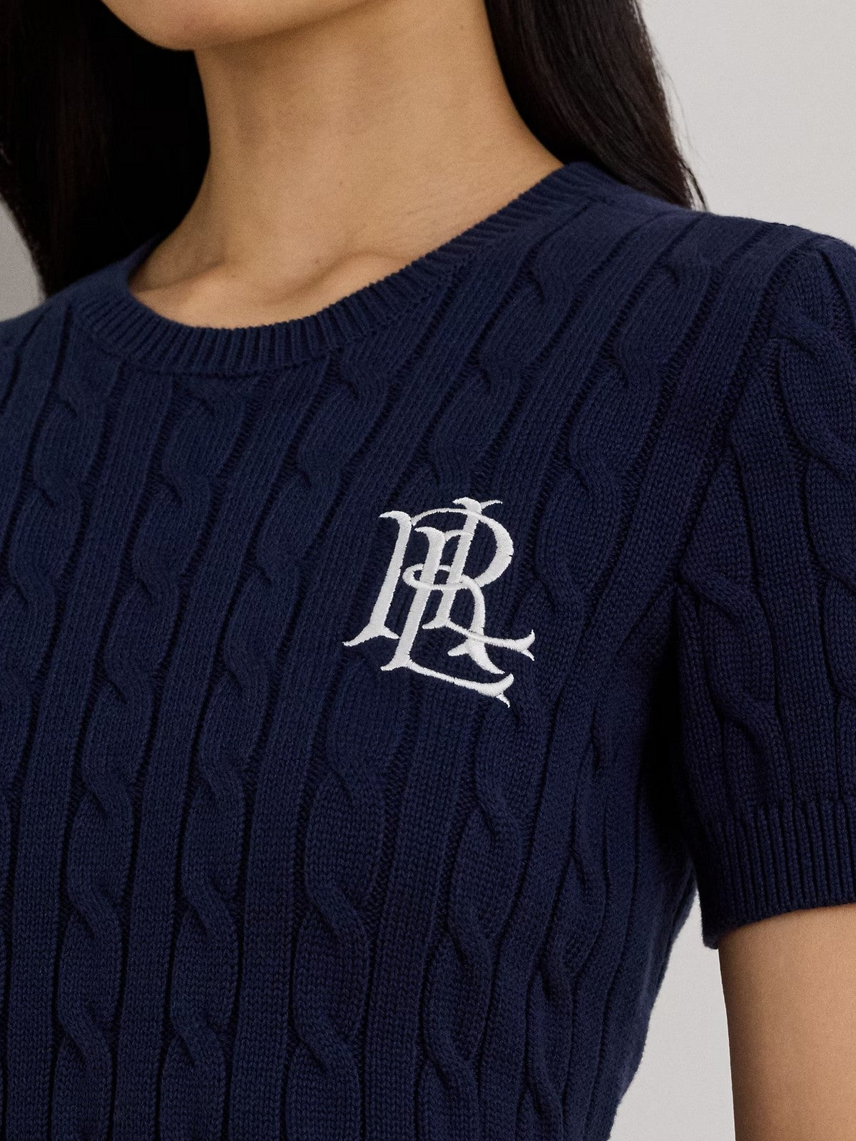 LAUREN RALPH LAUREN T-shirt Donna EYELAH-SHORT SLEEVE-PULLOVER 200P07025 001 REFINED NAVY