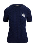 LAUREN RALPH LAUREN T-shirt Donna EYELAH-SHORT SLEEVE-PULLOVER 200P07025 001 REFINED NAVY