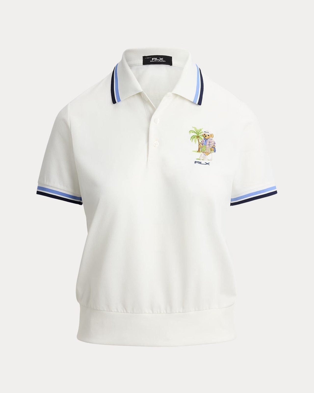 Ralph Lauren RLX Women Polo Bear Jersey Polo Shirt