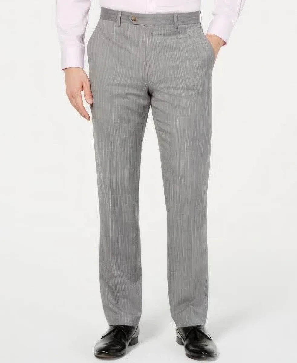 Lauren Ralph Lauren Men's Classic-Fit UltraFlex Stretch Suit Pants  Color Light Grey W42xL32