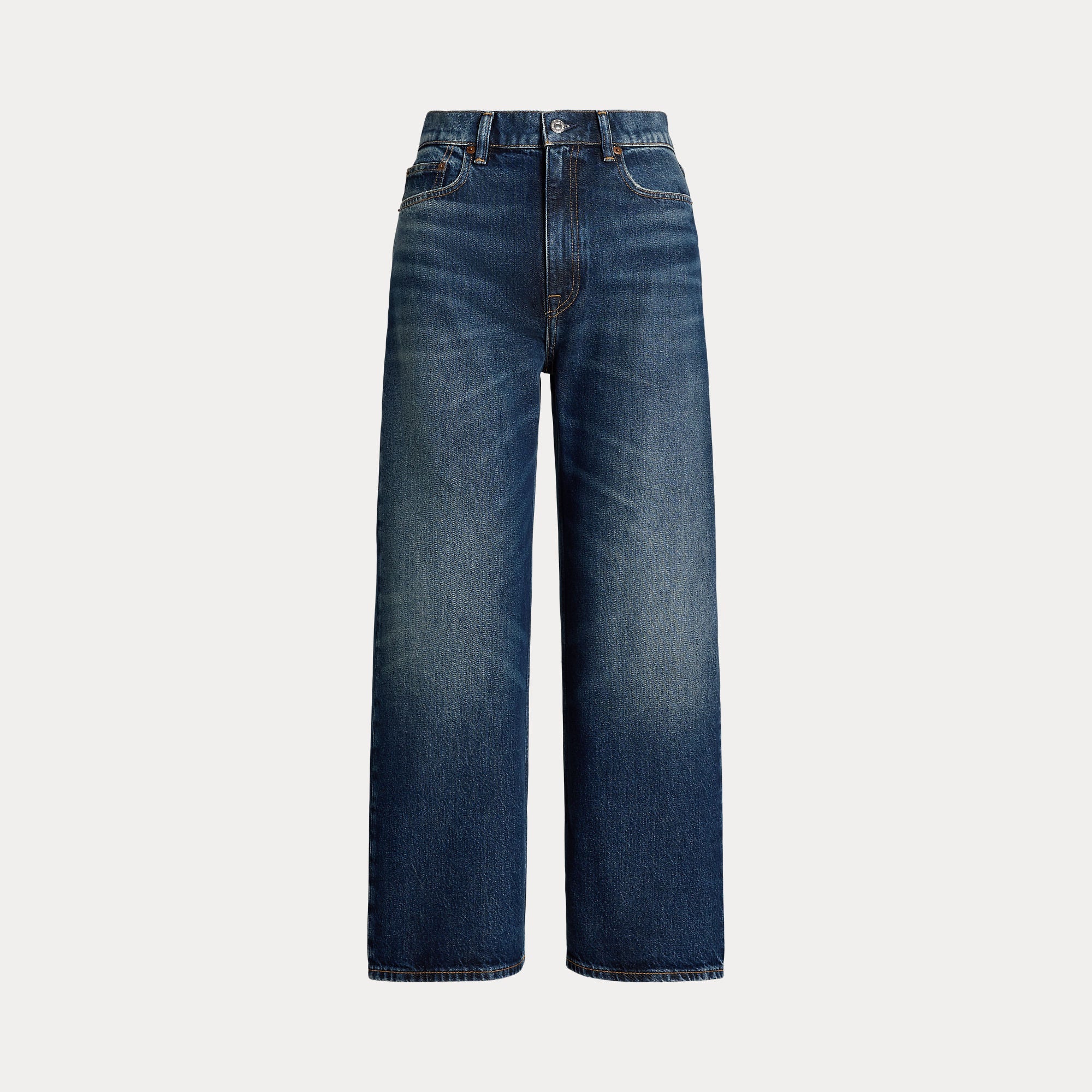 Polo Ralph Lauren - High Rise Wide Leg Crop Jean