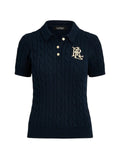 LAUREN RALPH LAUREN Polo Donna NATRISSA-SHORT SLEEVE-PULLOVER 200932224 002 LAUREN NAVY