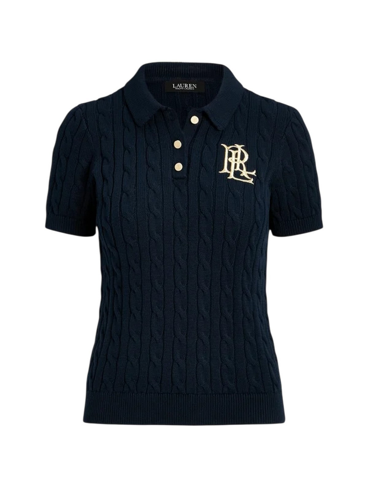 LAUREN RALPH LAUREN Polo Donna NATRISSA-SHORT SLEEVE-PULLOVER 200932224 002 LAUREN NAVY